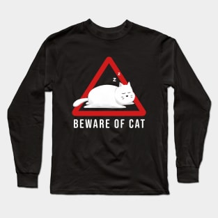 Beware of Cat Long Sleeve T-Shirt